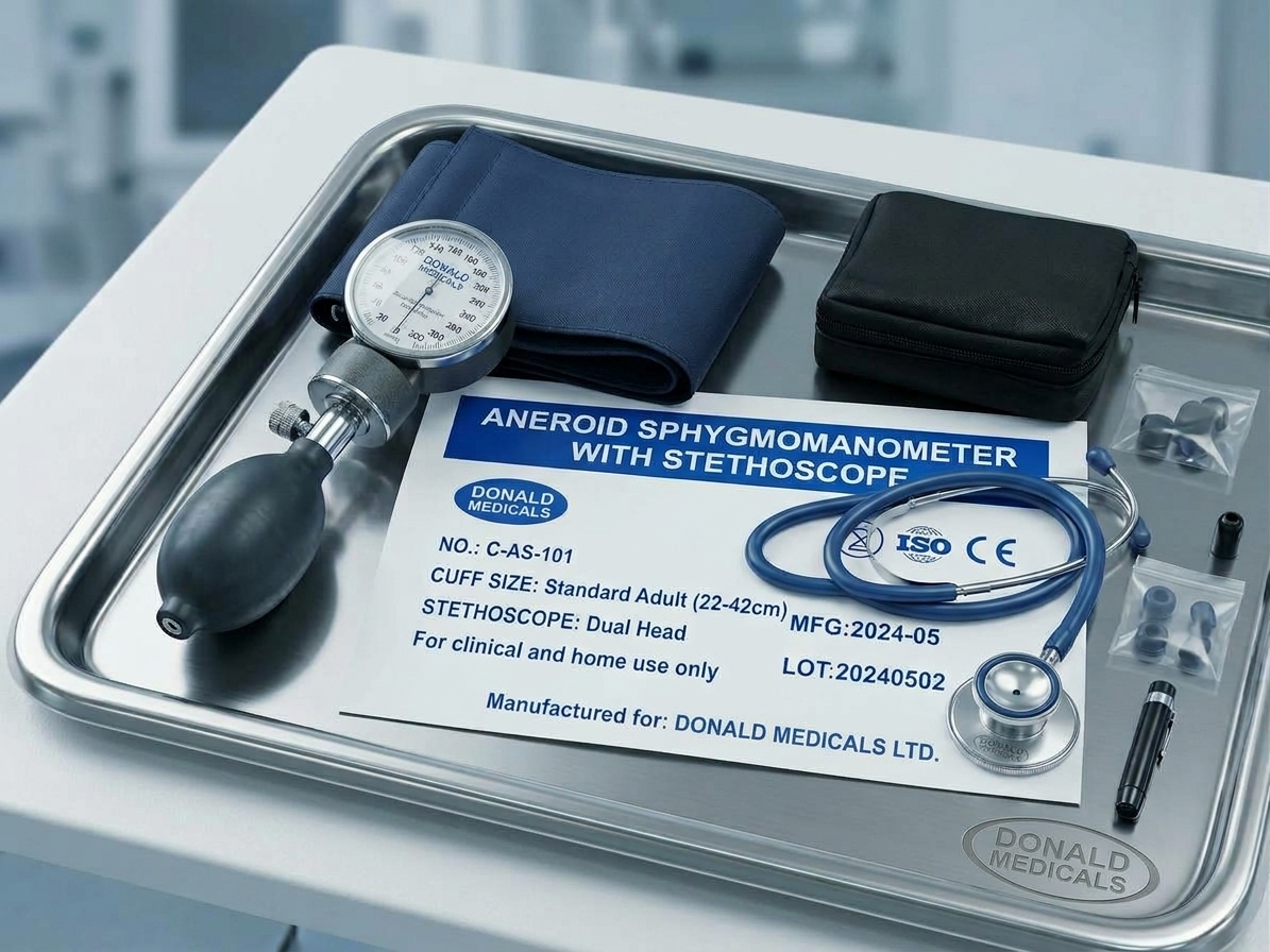 Aneroid Sphygmomanometer with Stethoscope - ₦10000
