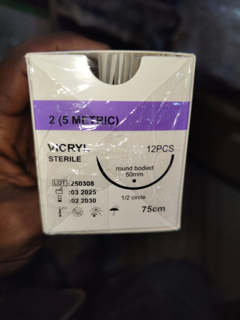 C Gold VICRYL Sutures Round Bodied