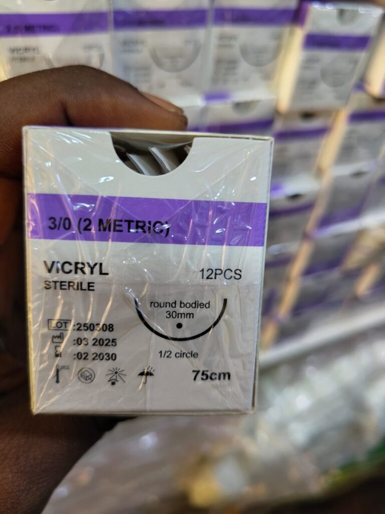 C Gold VICRYL Sutures Round Bodied