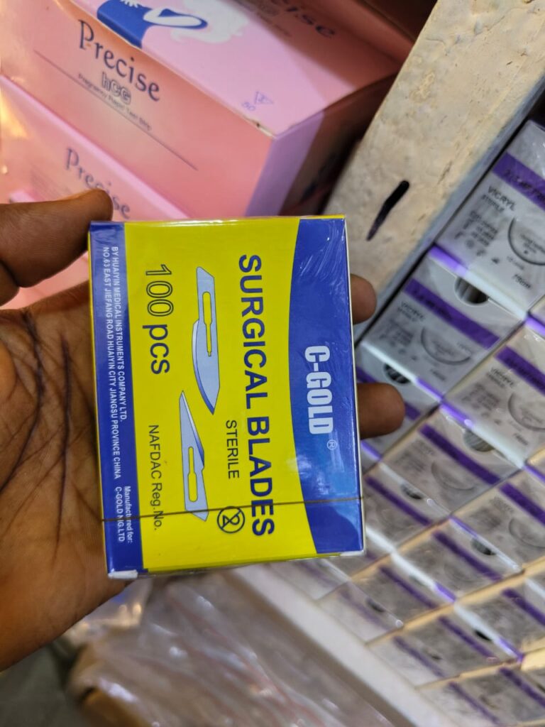 C Gold Surgical Blades ₦4500 Distributor Nigeria