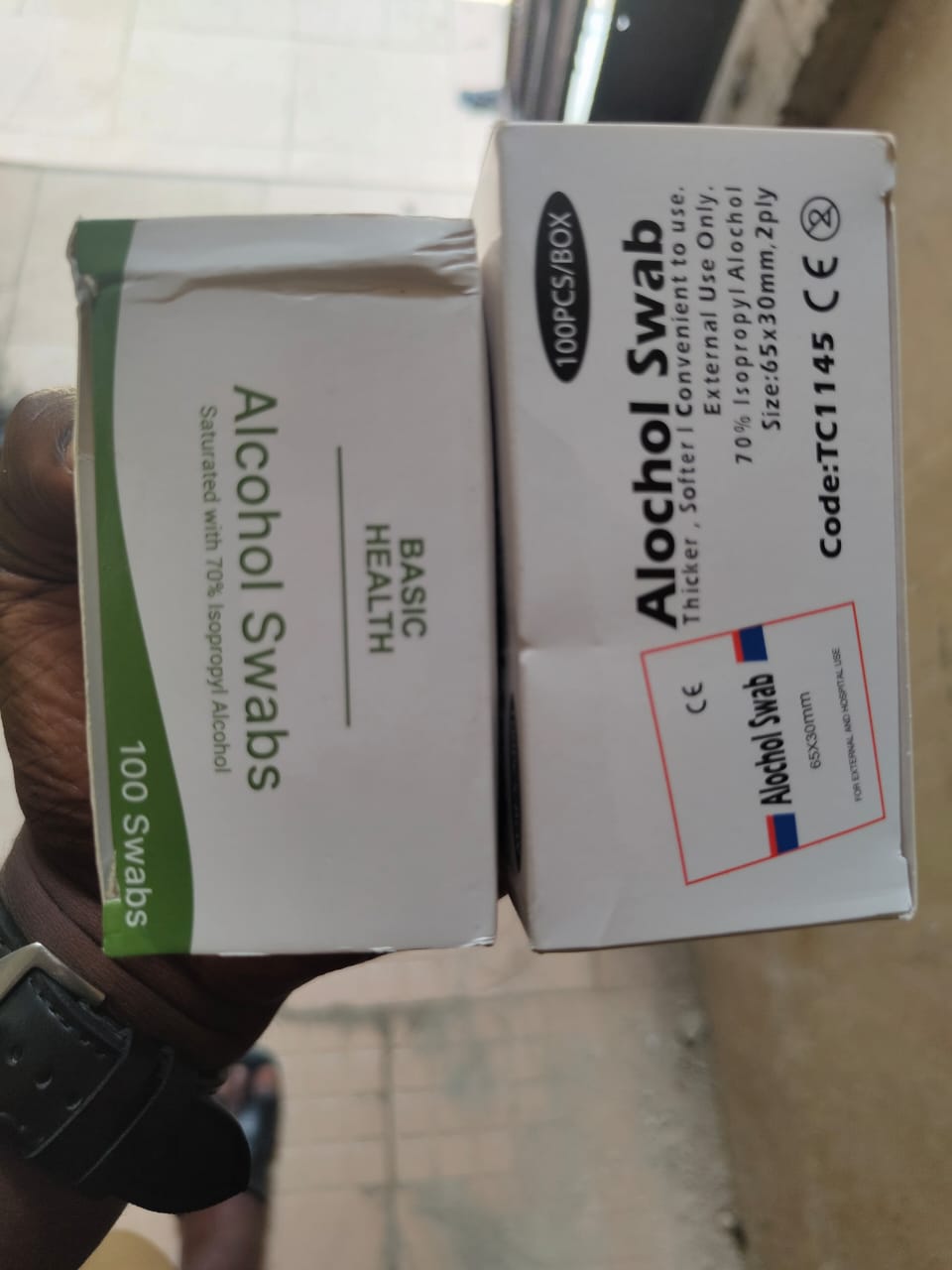 Alcohol Pad Swabs Distributor In Nigeria ₦750