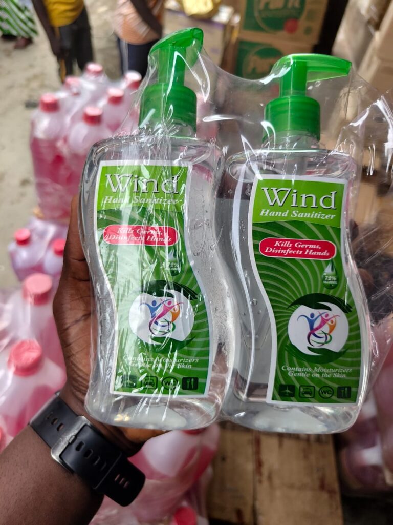 Wind Hand Sanitizer Distributor In Nigeria