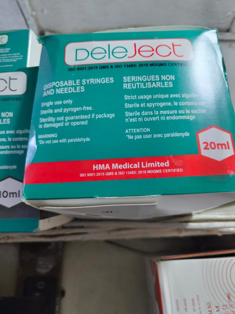 Buy Deleject 20ml Syringe In Nigeria